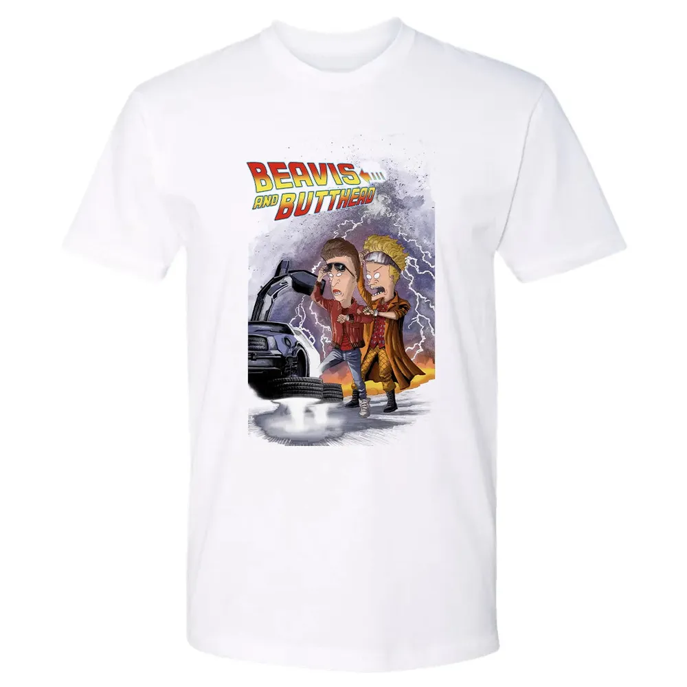 Back To BVBH Premium Unisex T-shirt - 4