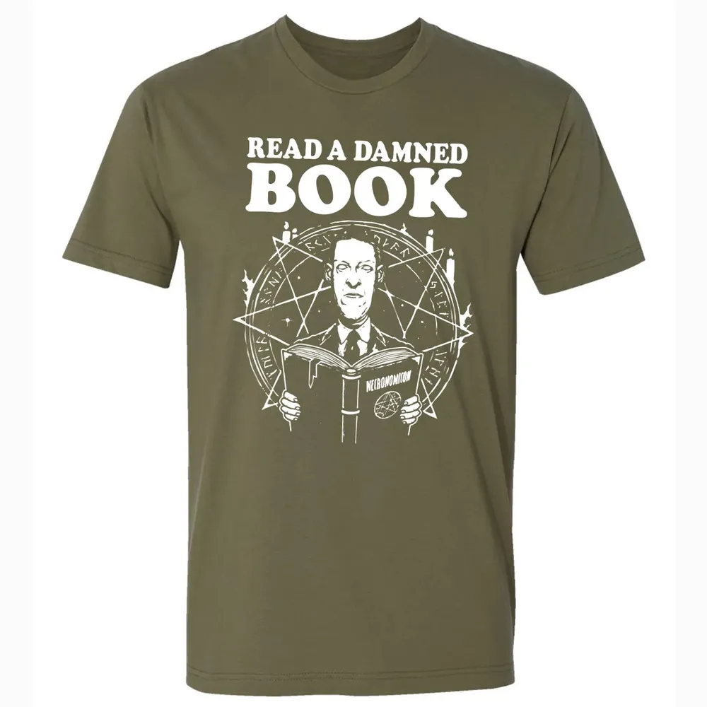 Read a damned book Premium Unisex T-shirt - 5