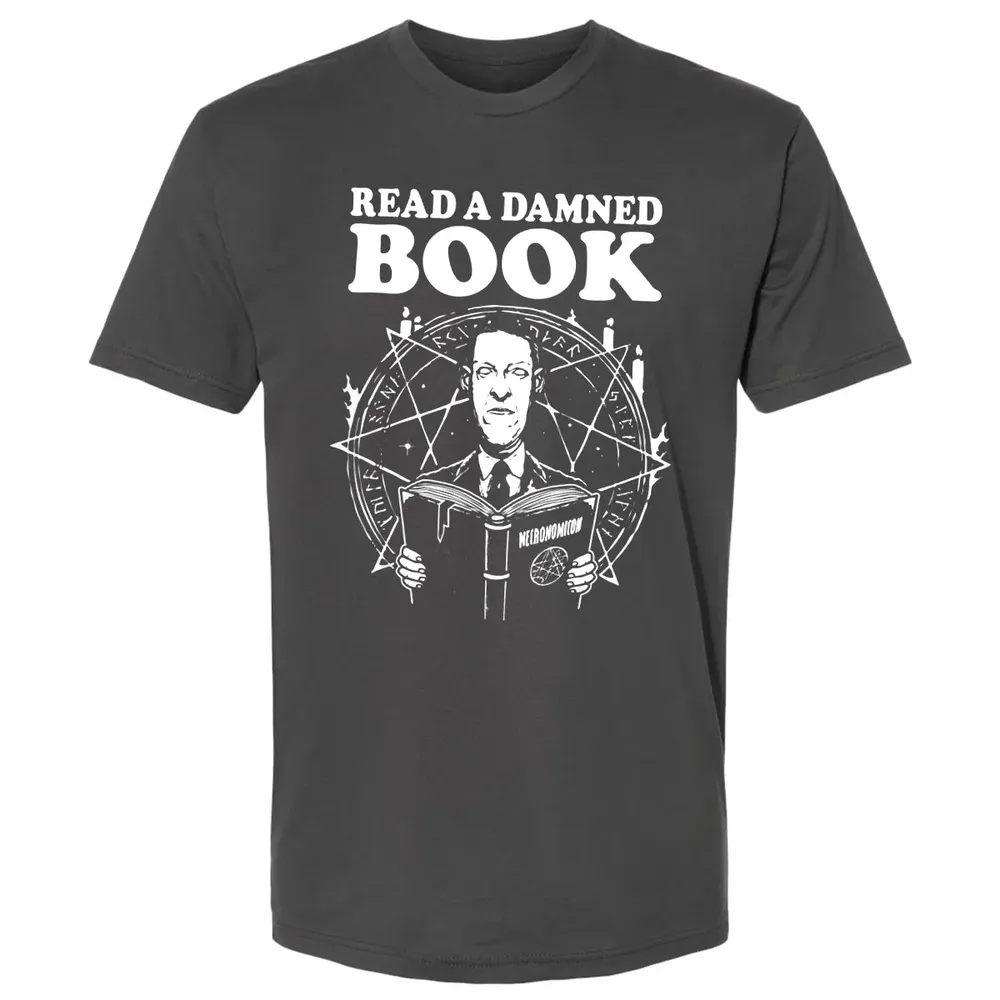 Read a damned book Premium Unisex T-shirt - 8