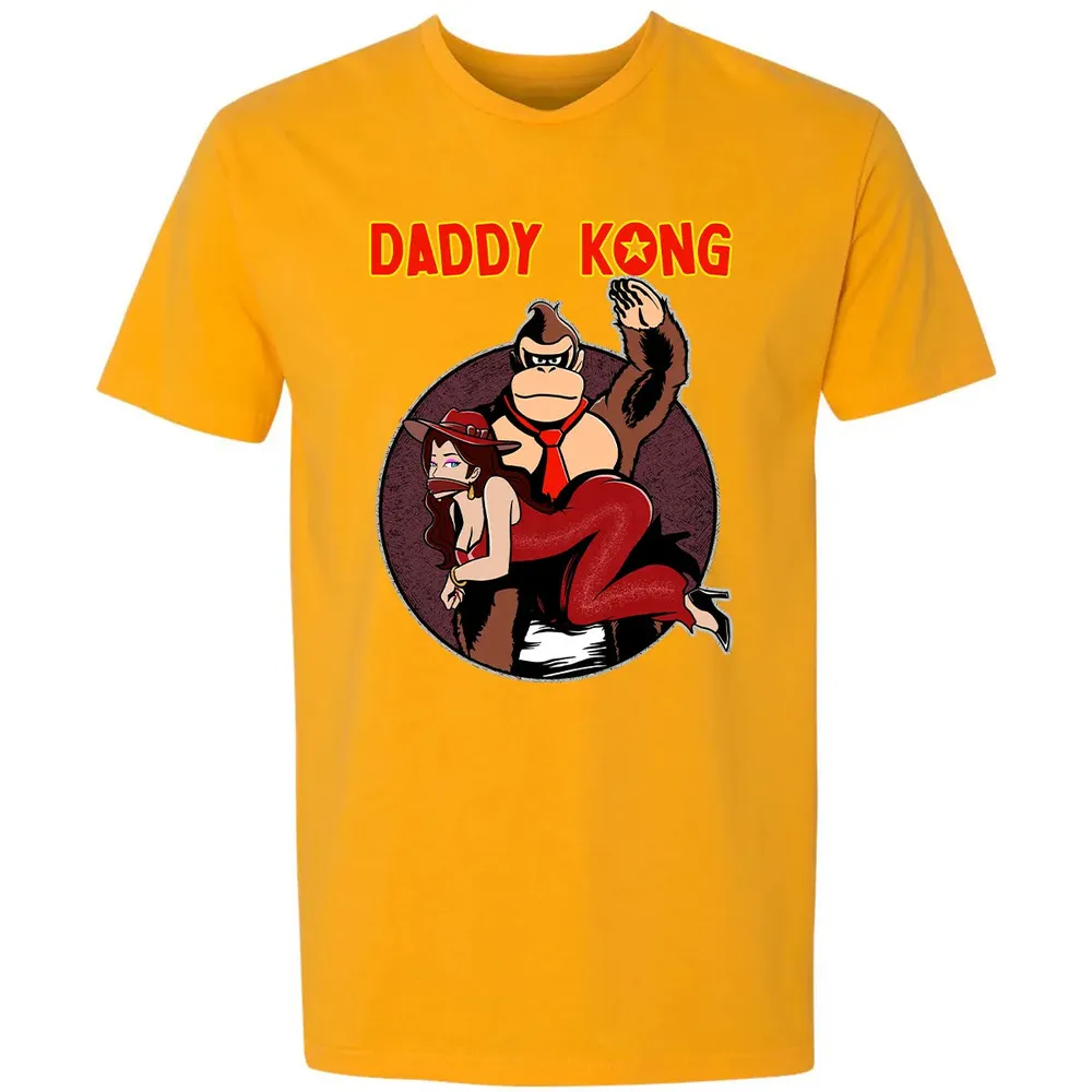 Daddy Kong With Pauline Premium Unisex T-shirt - 11