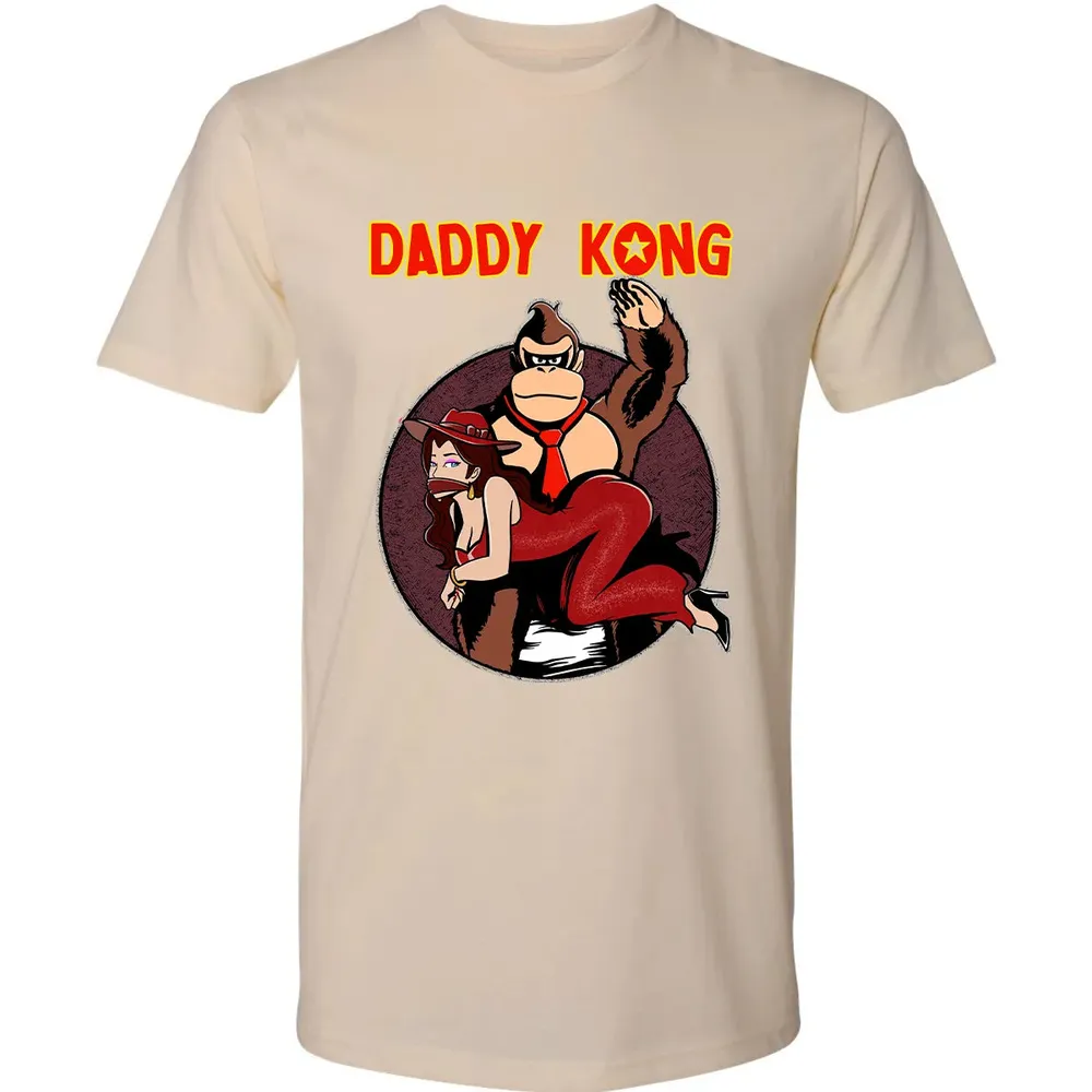 Daddy Kong With Pauline Premium Unisex T-shirt - 13