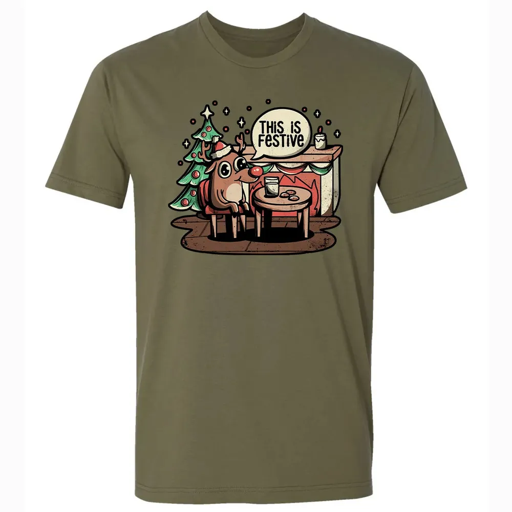 This Is Festive Premium Unisex T-shirt - 5