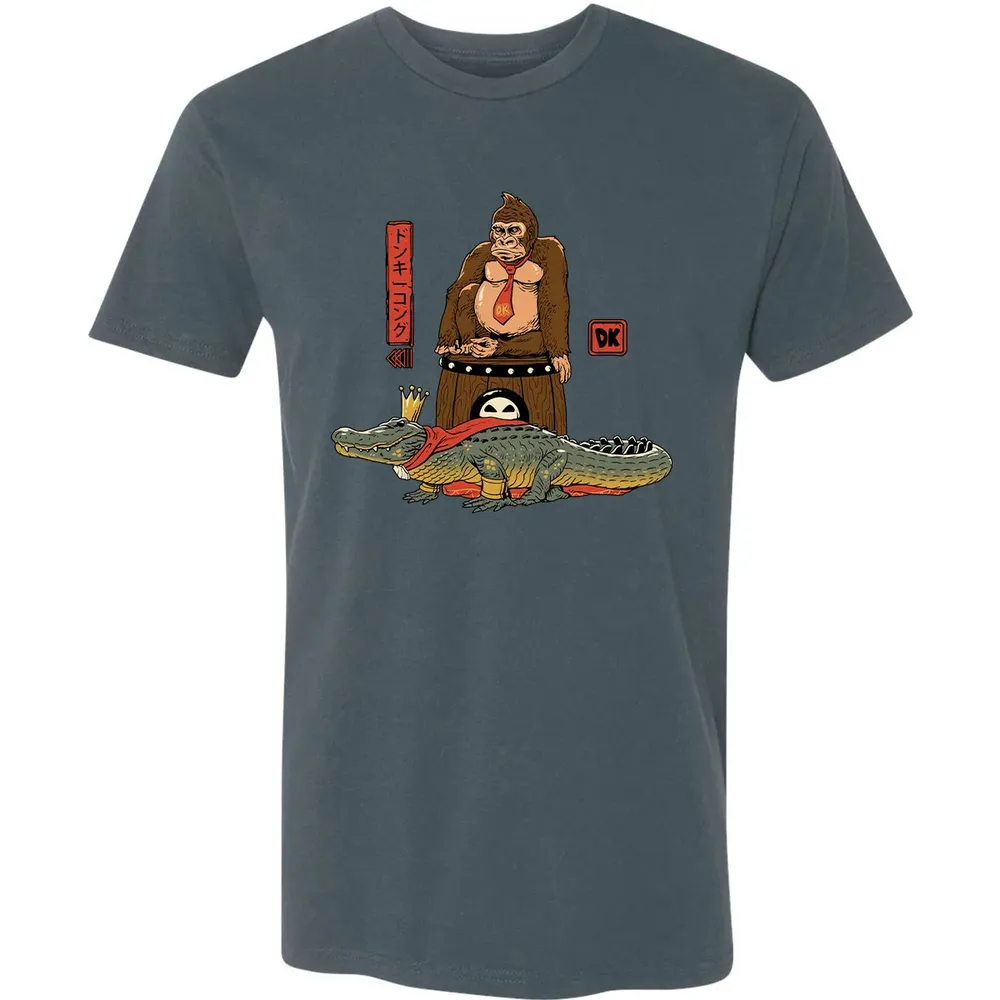 The Crocodile and the Gorilla Premium Unisex T-shirt - 14