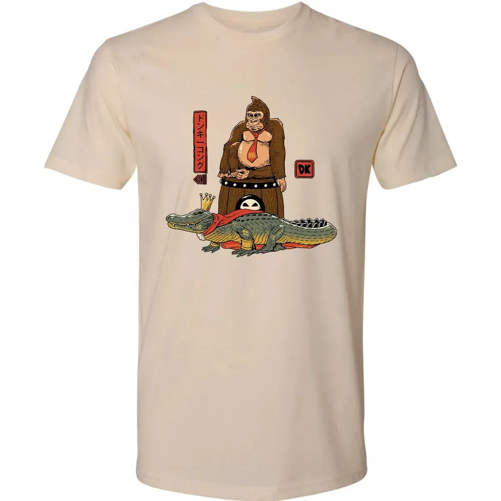 The Crocodile and the Gorilla Premium Unisex T-shirt - 13