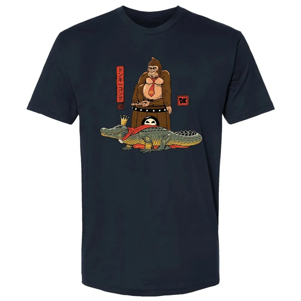 The Crocodile and the Gorilla Premium Unisex T-shirt - 2