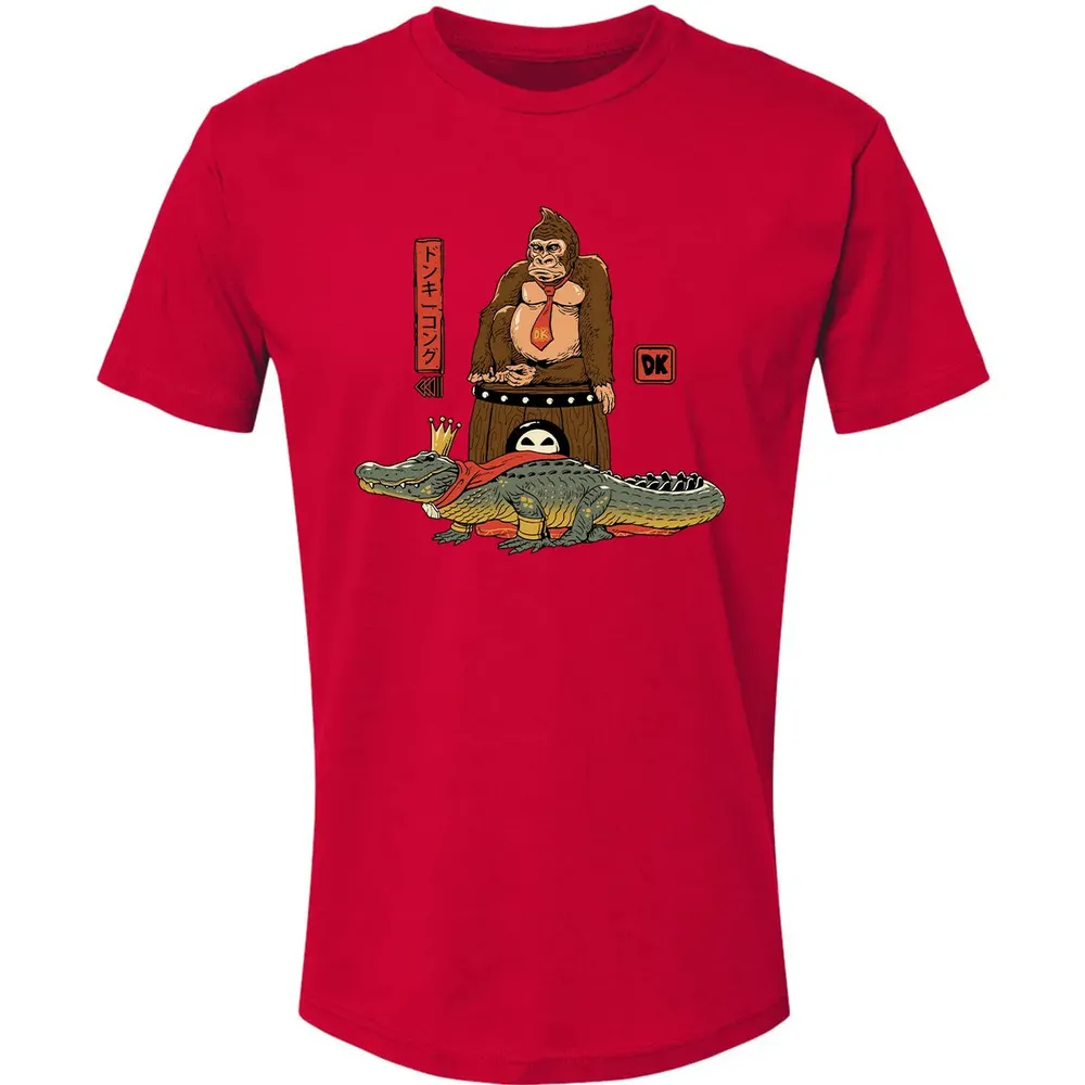 The Crocodile and the Gorilla Premium Unisex T-shirt - 6