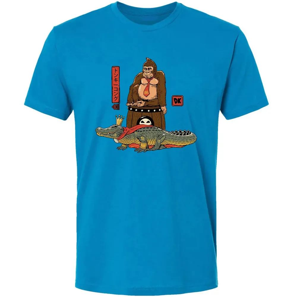 The Crocodile and the Gorilla Premium Unisex T-shirt - 15