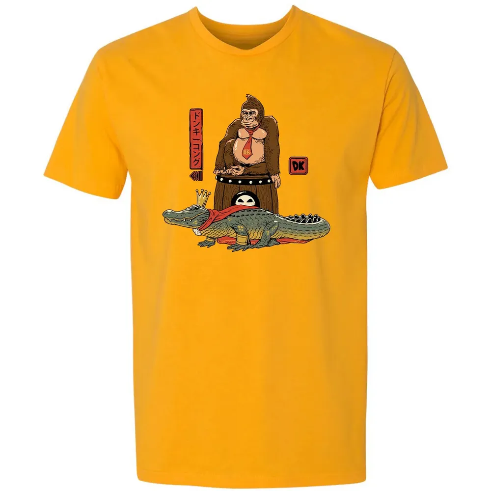 The Crocodile and the Gorilla Premium Unisex T-shirt - 11