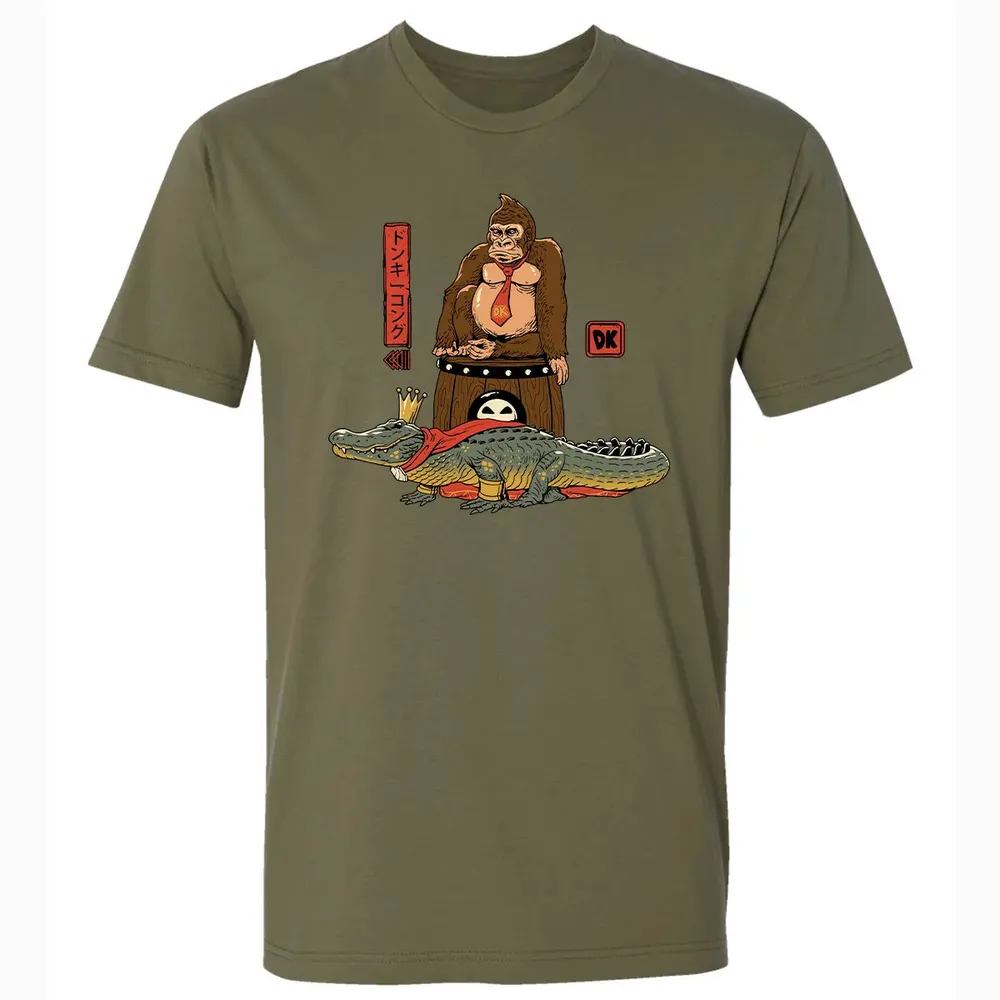 The Crocodile and the Gorilla Premium Unisex T-shirt - 5