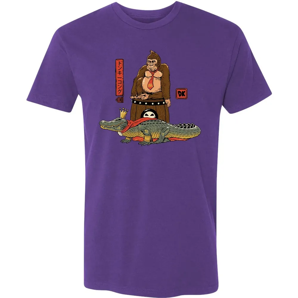 The Crocodile and the Gorilla Premium Unisex T-shirt - 7