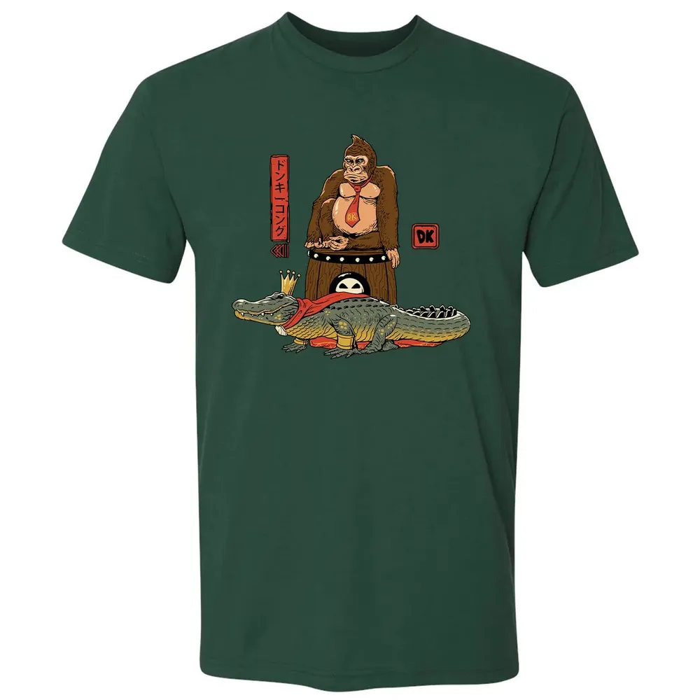The Crocodile and the Gorilla Premium Unisex T-shirt - 12
