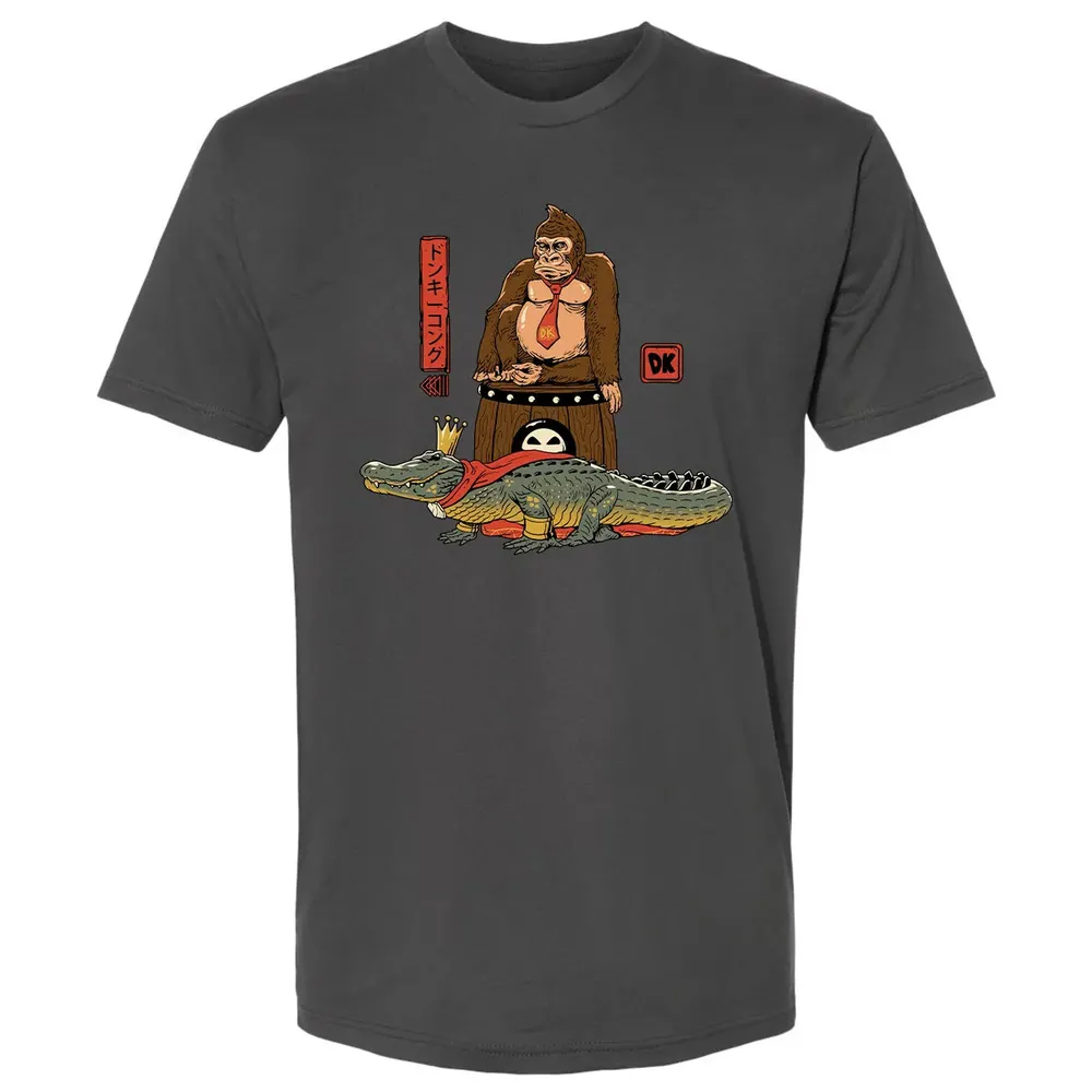 The Crocodile and the Gorilla Premium Unisex T-shirt - 8
