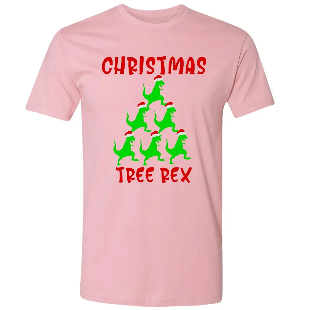 Christmas tree rex Premium Unisex T-shirt - 3