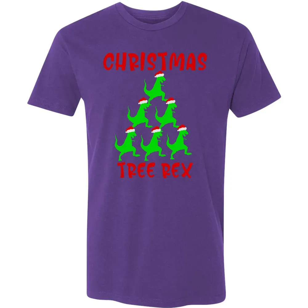 Christmas tree rex Premium Unisex T-shirt - 7