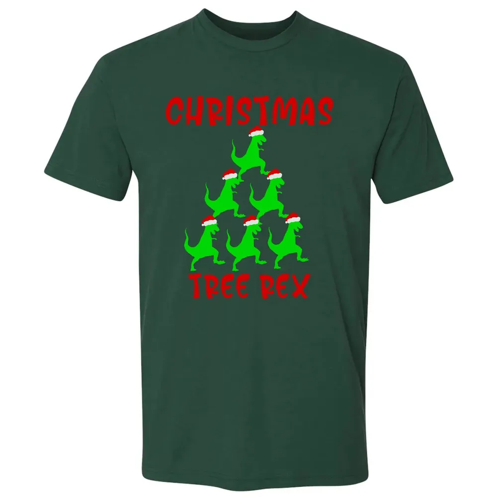 Christmas tree rex Premium Unisex T-shirt - 12