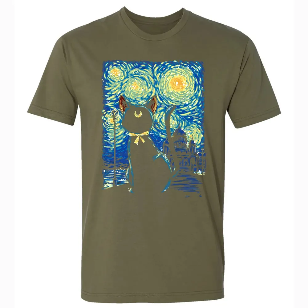 Clair In Starry Night Premium Unisex T-shirt - 5