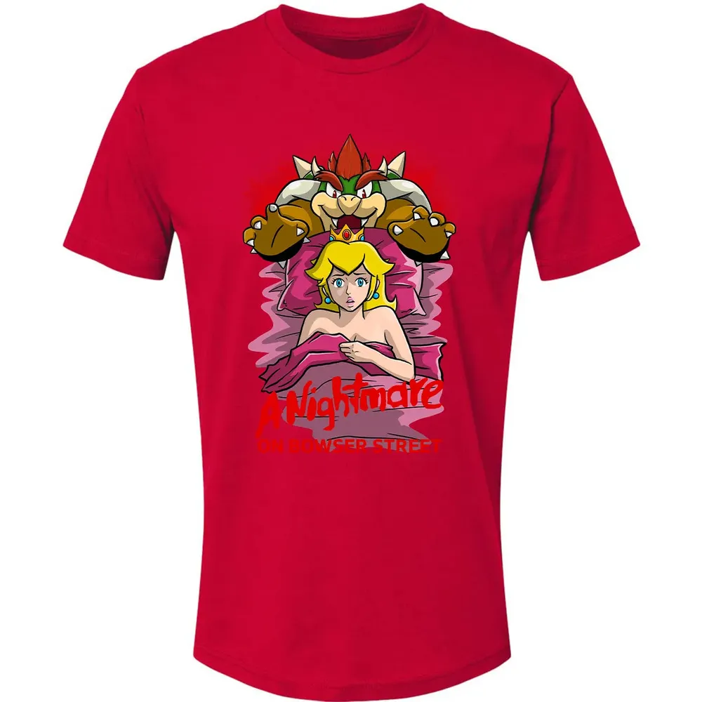 A Nightmare On Bowser Street Premium Unisex T-shirt - 6