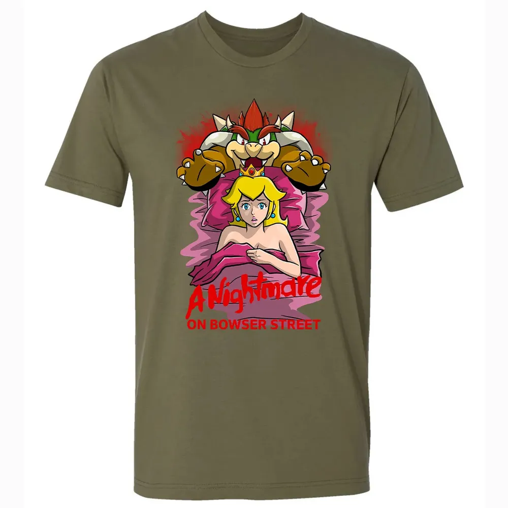 A Nightmare On Bowser Street Premium Unisex T-shirt - 5