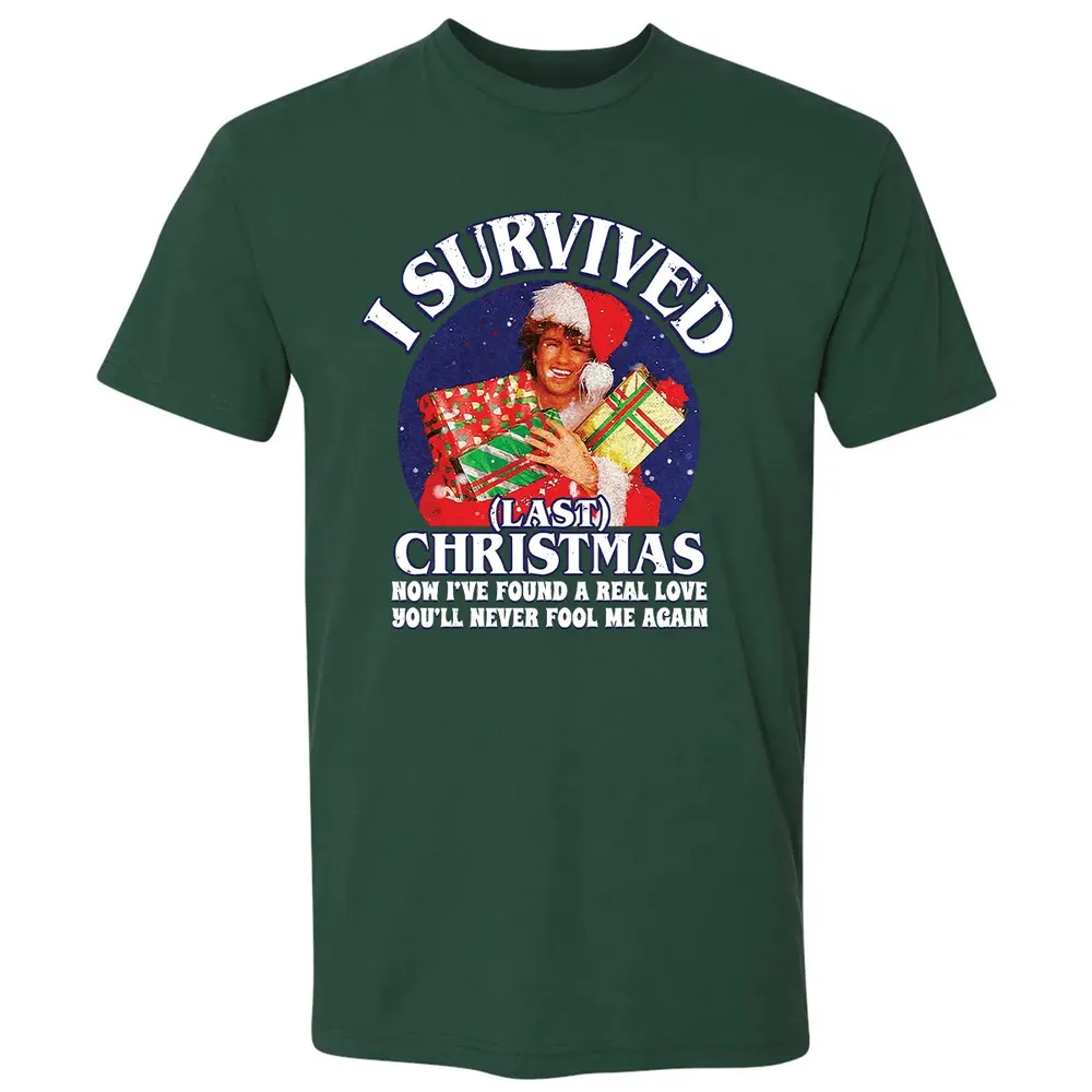 I Survived Last Christmas Premium Unisex T-shirt - 12