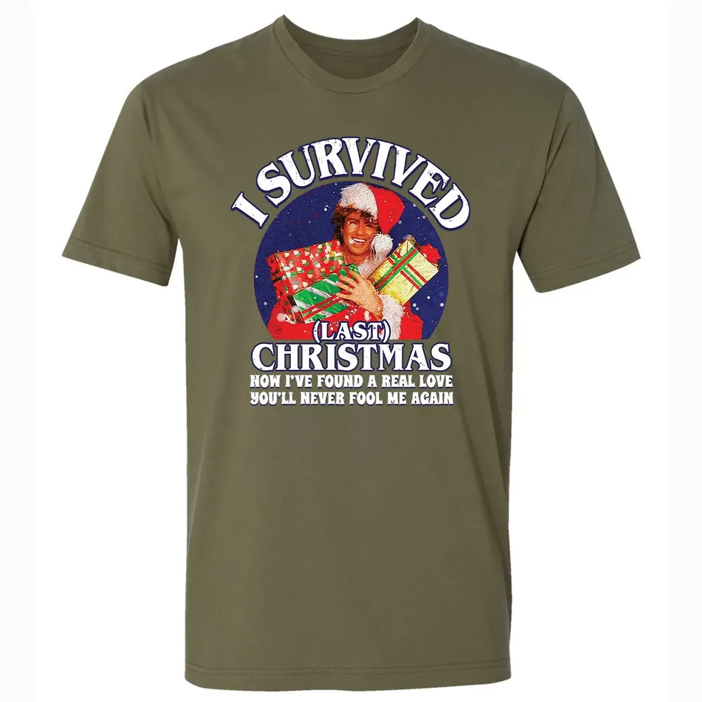 I Survived Last Christmas Premium Unisex T-shirt - 5