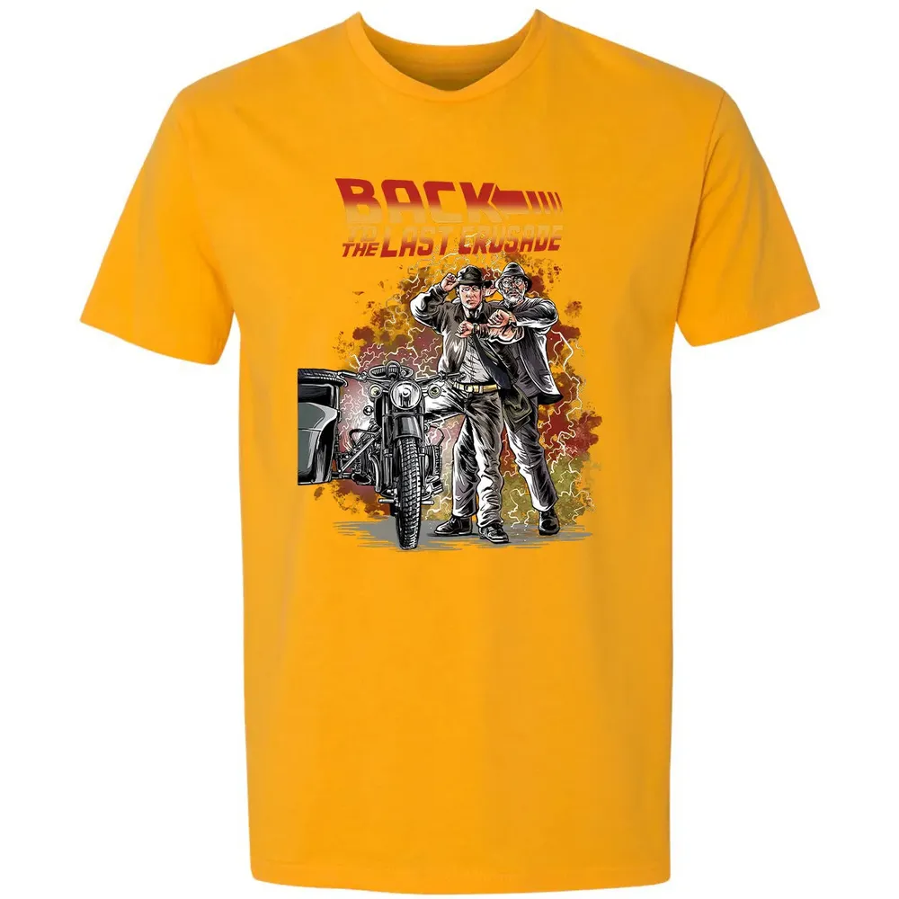 Back To The Last Crusade Premium Unisex T-shirt - 11