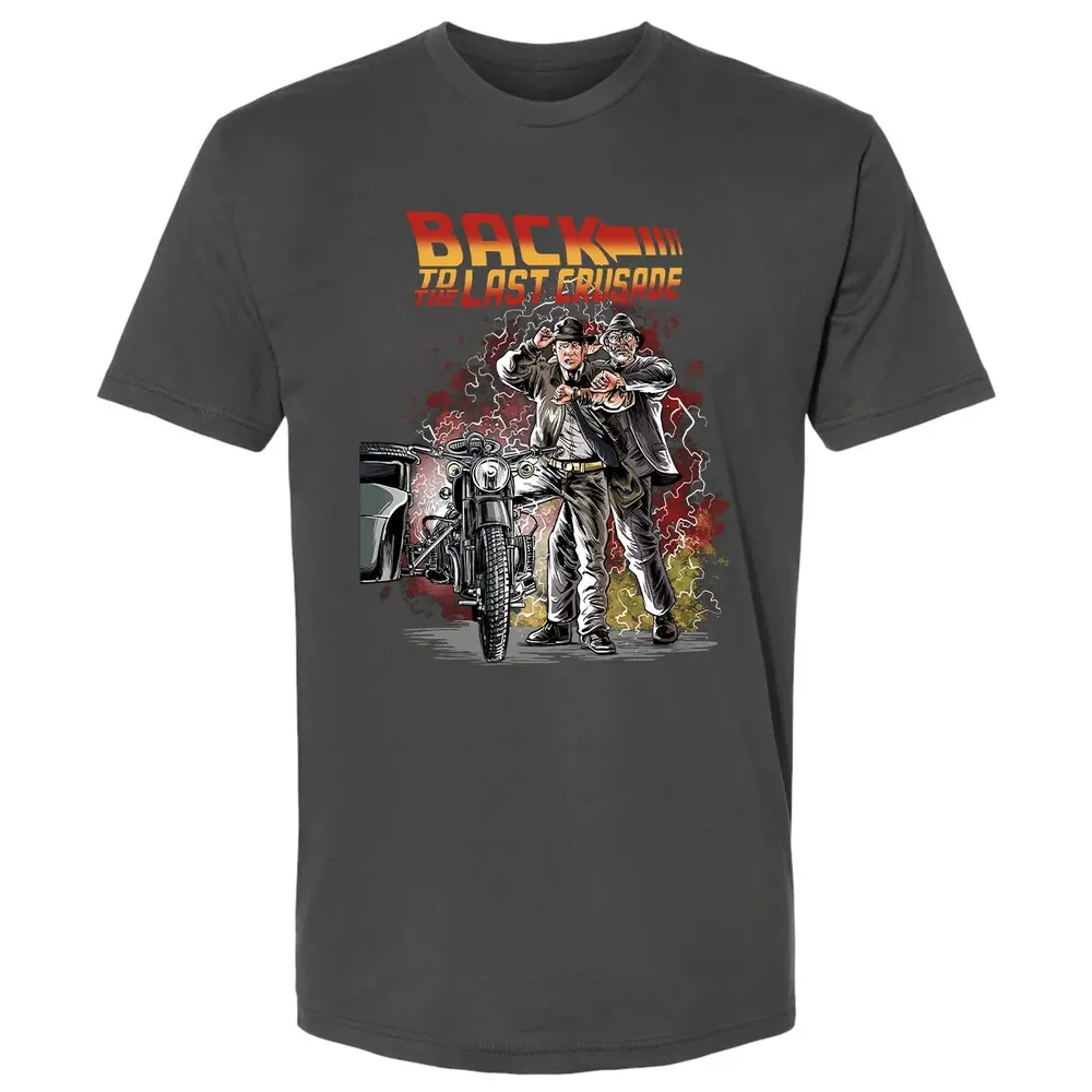 Back To The Last Crusade Premium Unisex T-shirt - 8