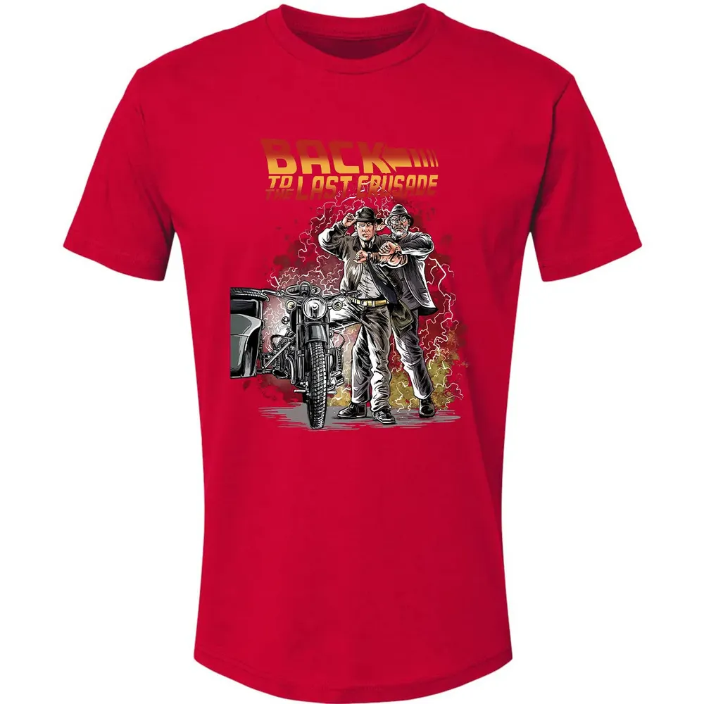 Back To The Last Crusade Premium Unisex T-shirt - 6