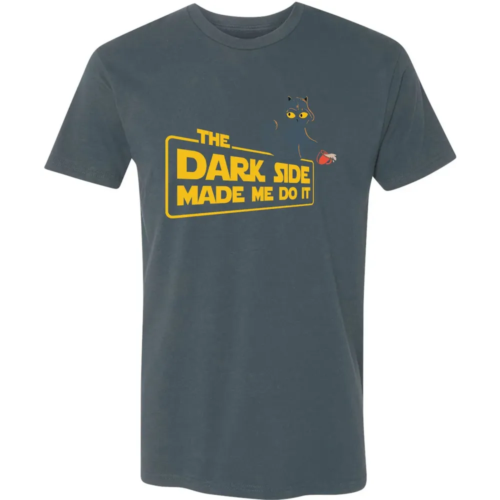 The Dark Side Made Me Do It Premium Unisex T-shirt - 14