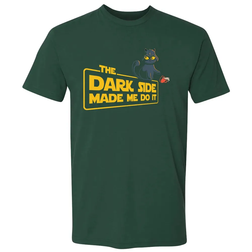 The Dark Side Made Me Do It Premium Unisex T-shirt - 12