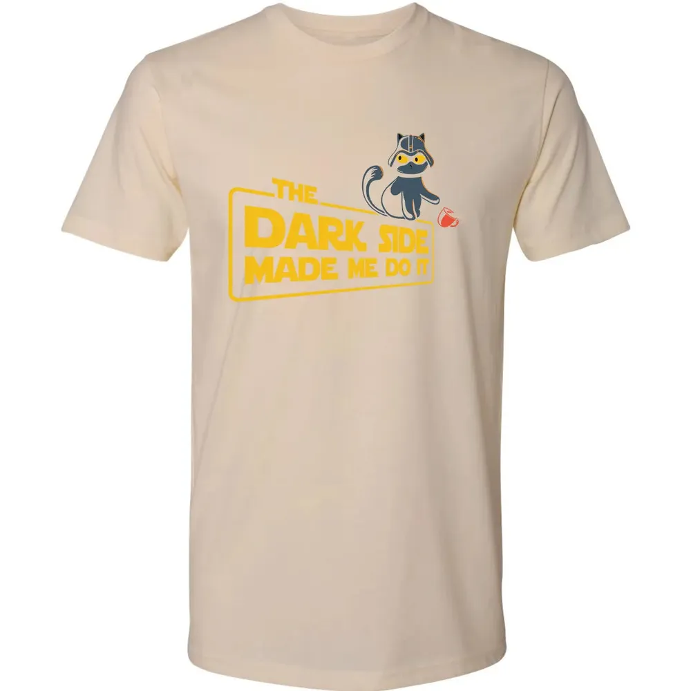 The Dark Side Made Me Do It Premium Unisex T-shirt - 13