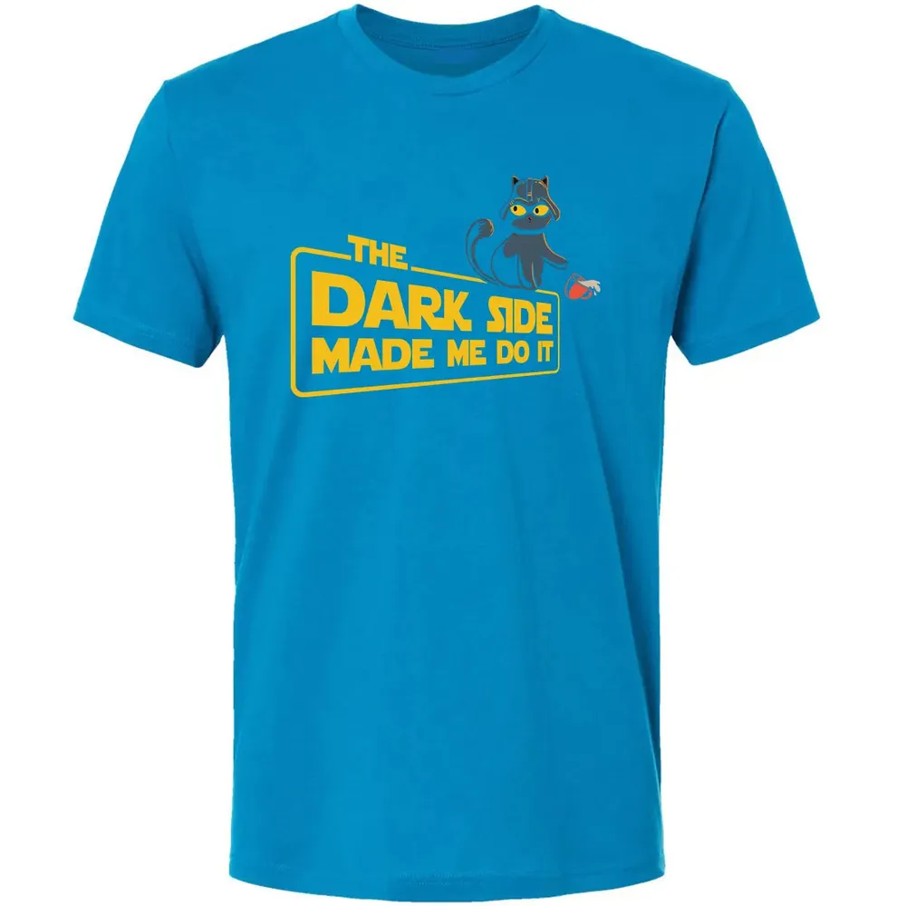 The Dark Side Made Me Do It Premium Unisex T-shirt - 15