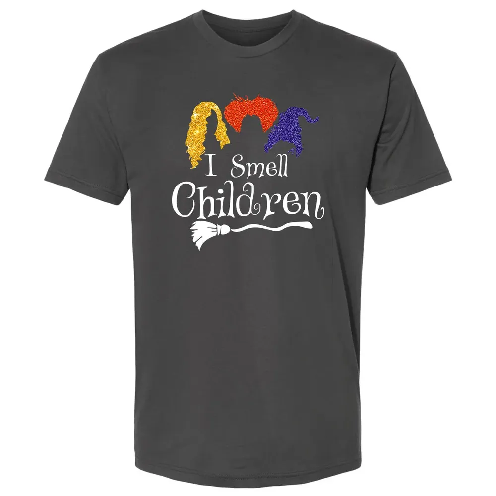 I Smell Kids Children T Halloween Funny Costume Witches Premium Unisex T-shirt - 8
