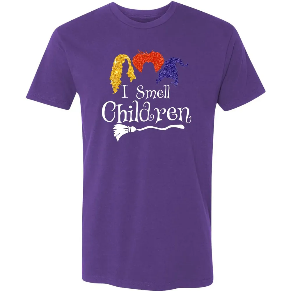 I Smell Kids Children T Halloween Funny Costume Witches Premium Unisex T-shirt - 7