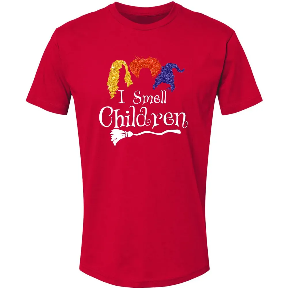 I Smell Kids Children T Halloween Funny Costume Witches Premium Unisex T-shirt - 6