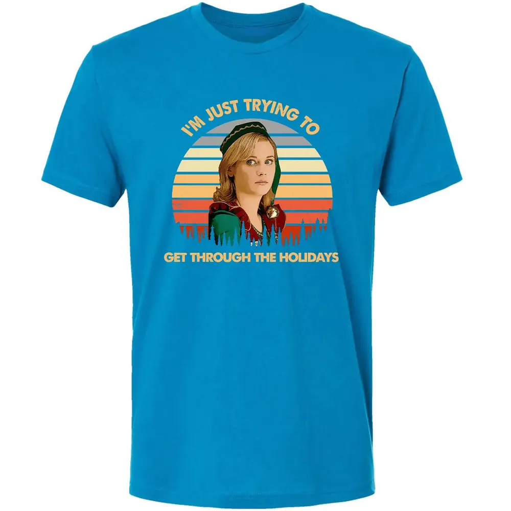 Get Through The Holidays Premium Unisex T-shirt - 15
