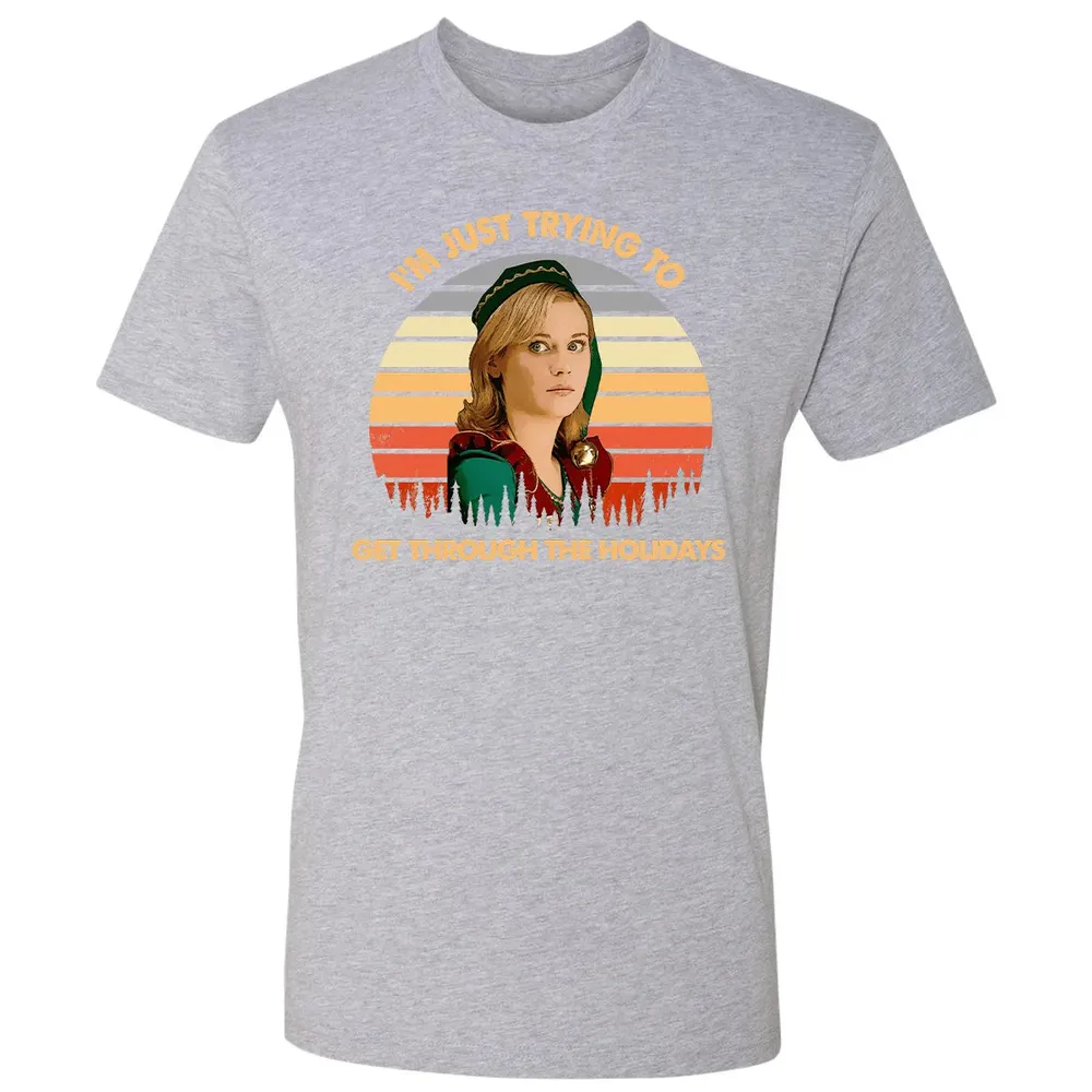 Get Through The Holidays Premium Unisex T-shirt - 9