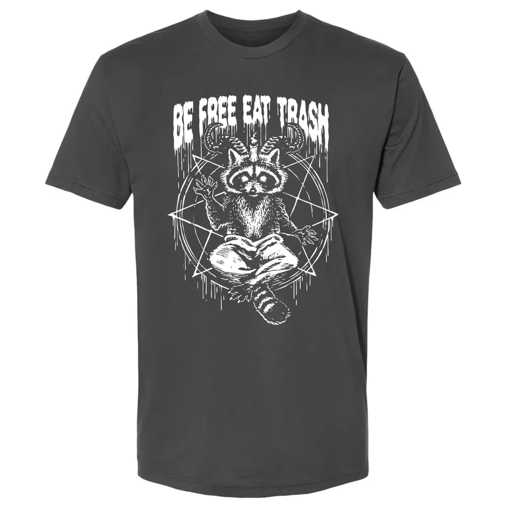 Be Free Eat Trash Premium Unisex T-shirt - 8