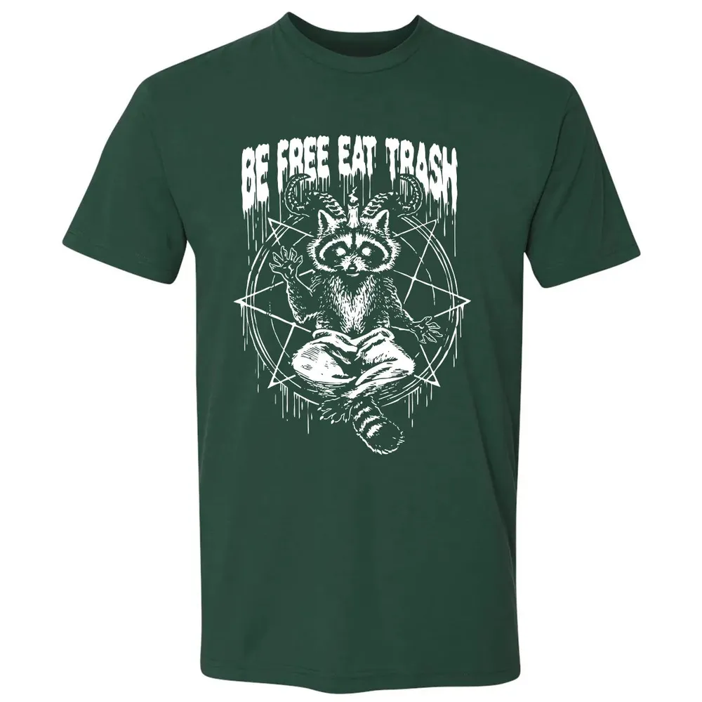 Be Free Eat Trash Premium Unisex T-shirt - 12