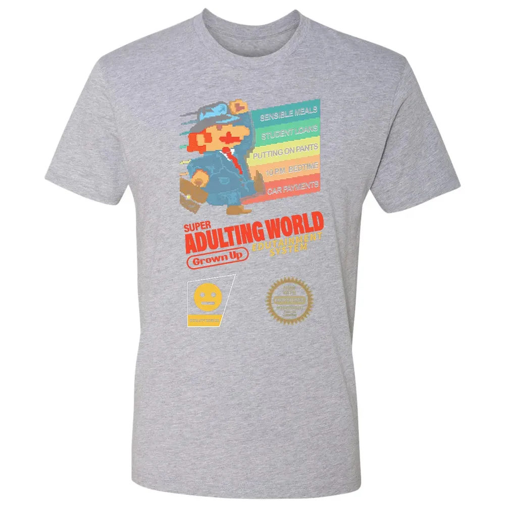 Adulting World Premium Unisex T-shirt - 9