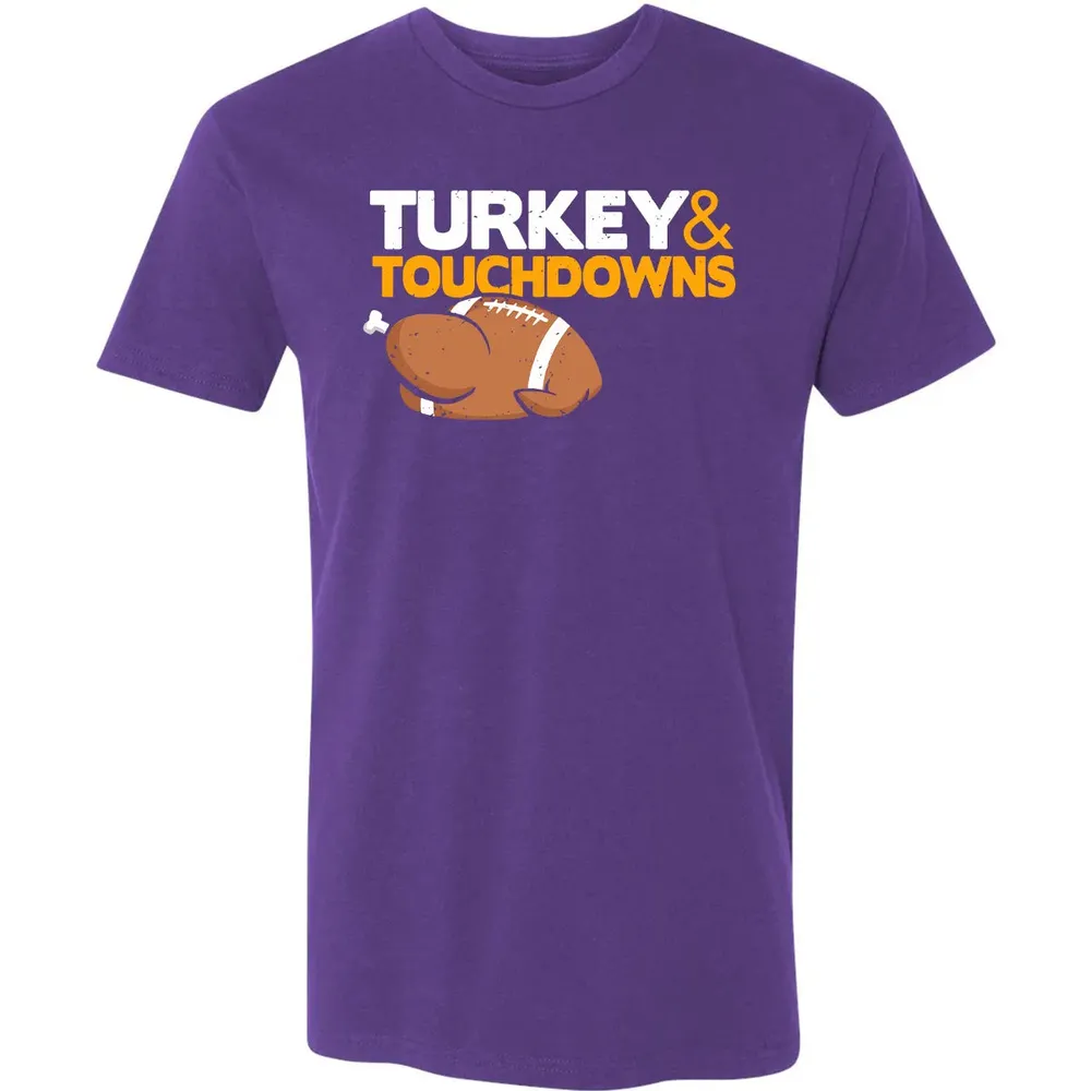 Turkey and Touchdowns Premium Unisex T-shirt - 7