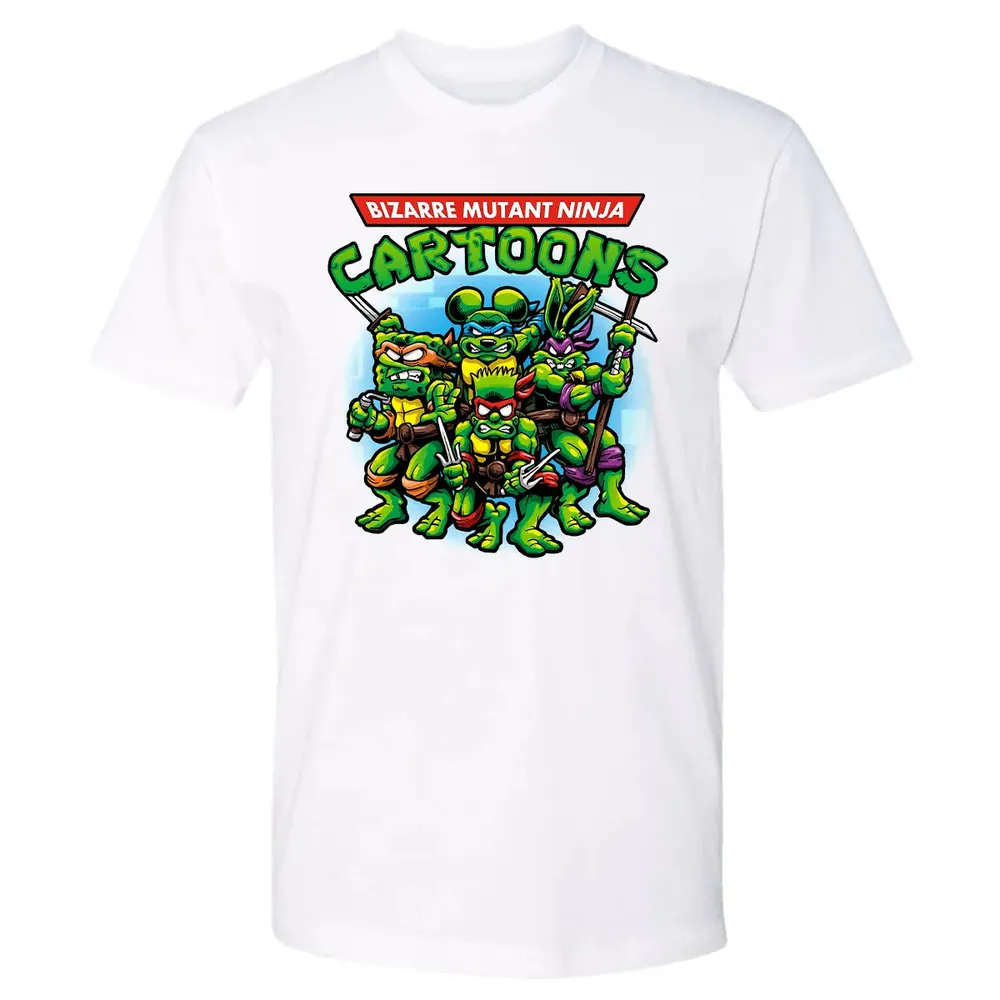 nage Mutant Ninja Cartoons Premium Unisex T-shirt - 4