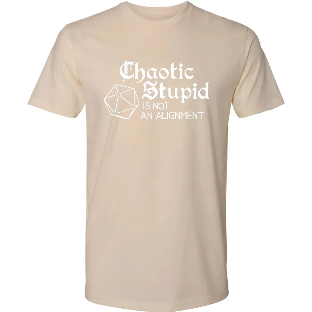 Chaotic Stupid Is Not An Alignment Premium Unisex T-shirt - 13