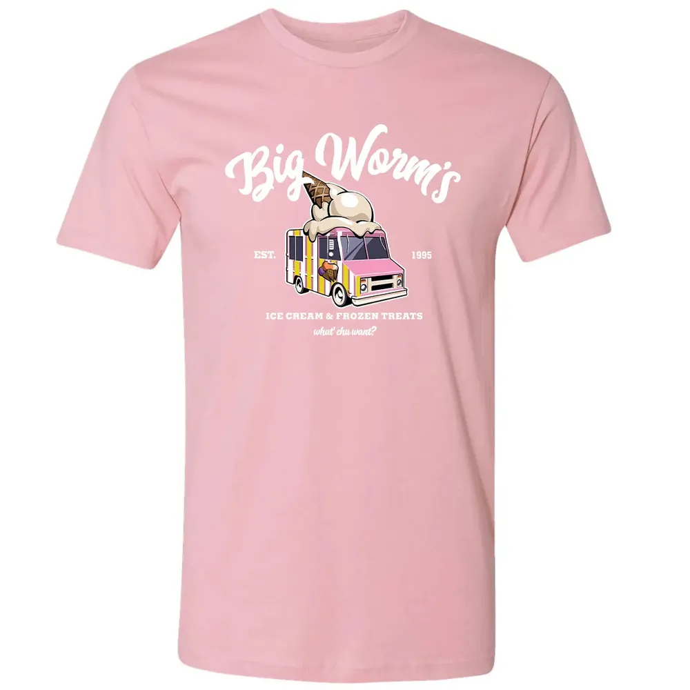 Big Worm Ice Cream Premium Unisex T-shirt - 3