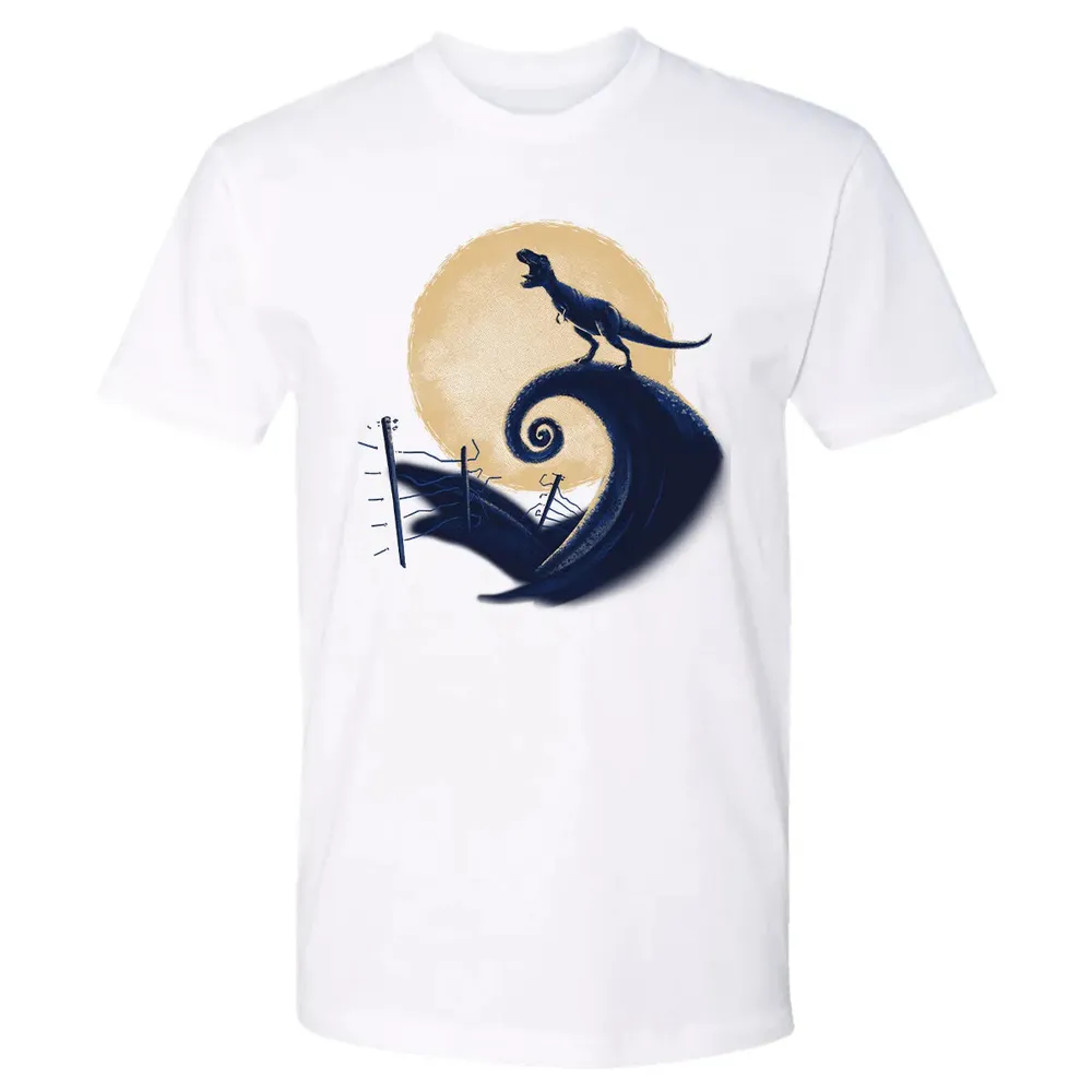 Dinosaur On Nightmare Premium Unisex T-shirt - 4