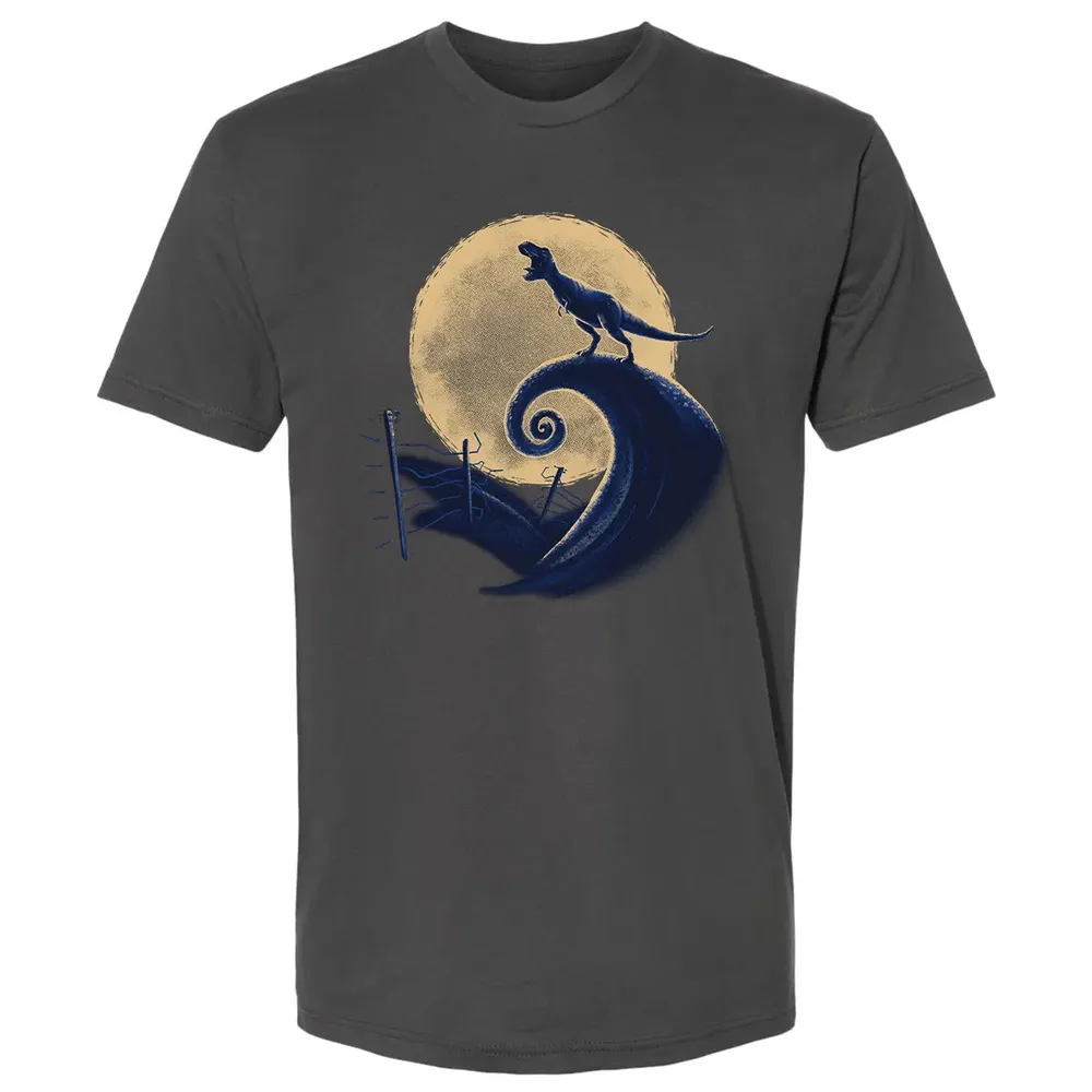 Dinosaur On Nightmare Premium Unisex T-shirt - 8