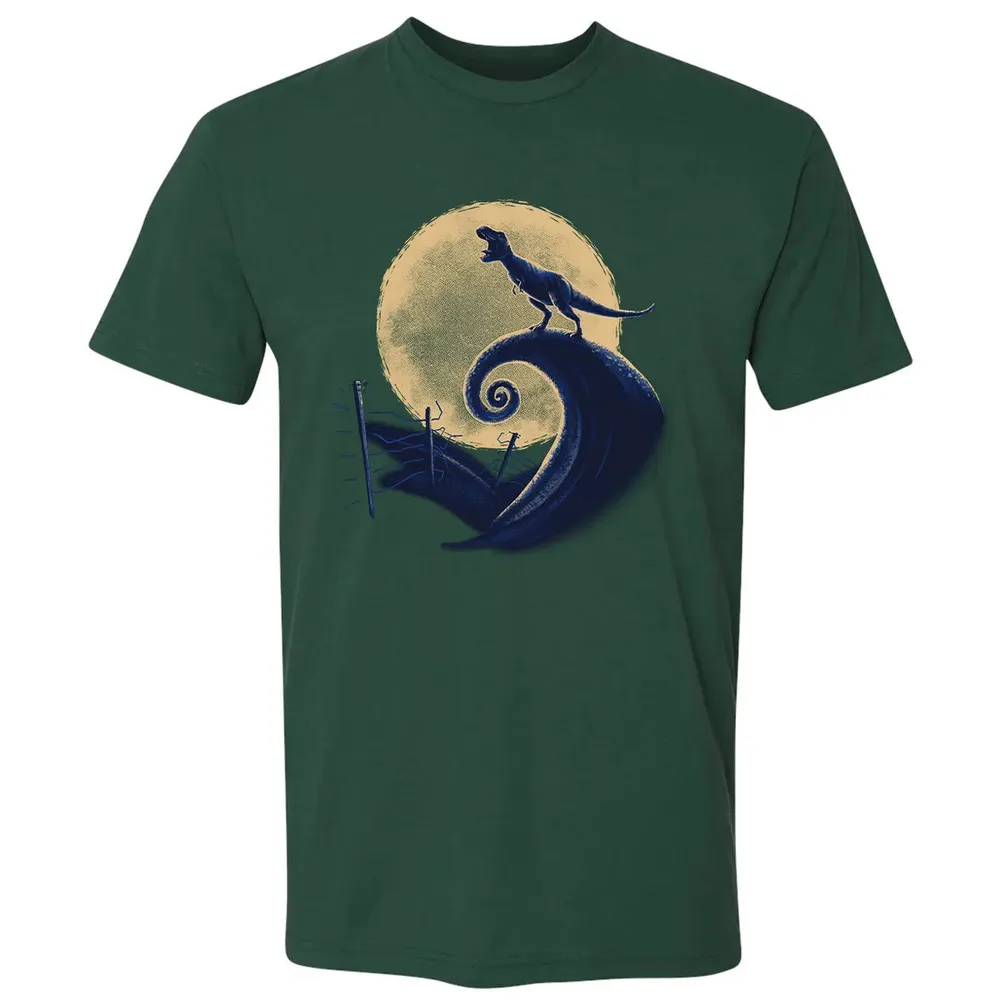 Dinosaur On Nightmare Premium Unisex T-shirt - 12