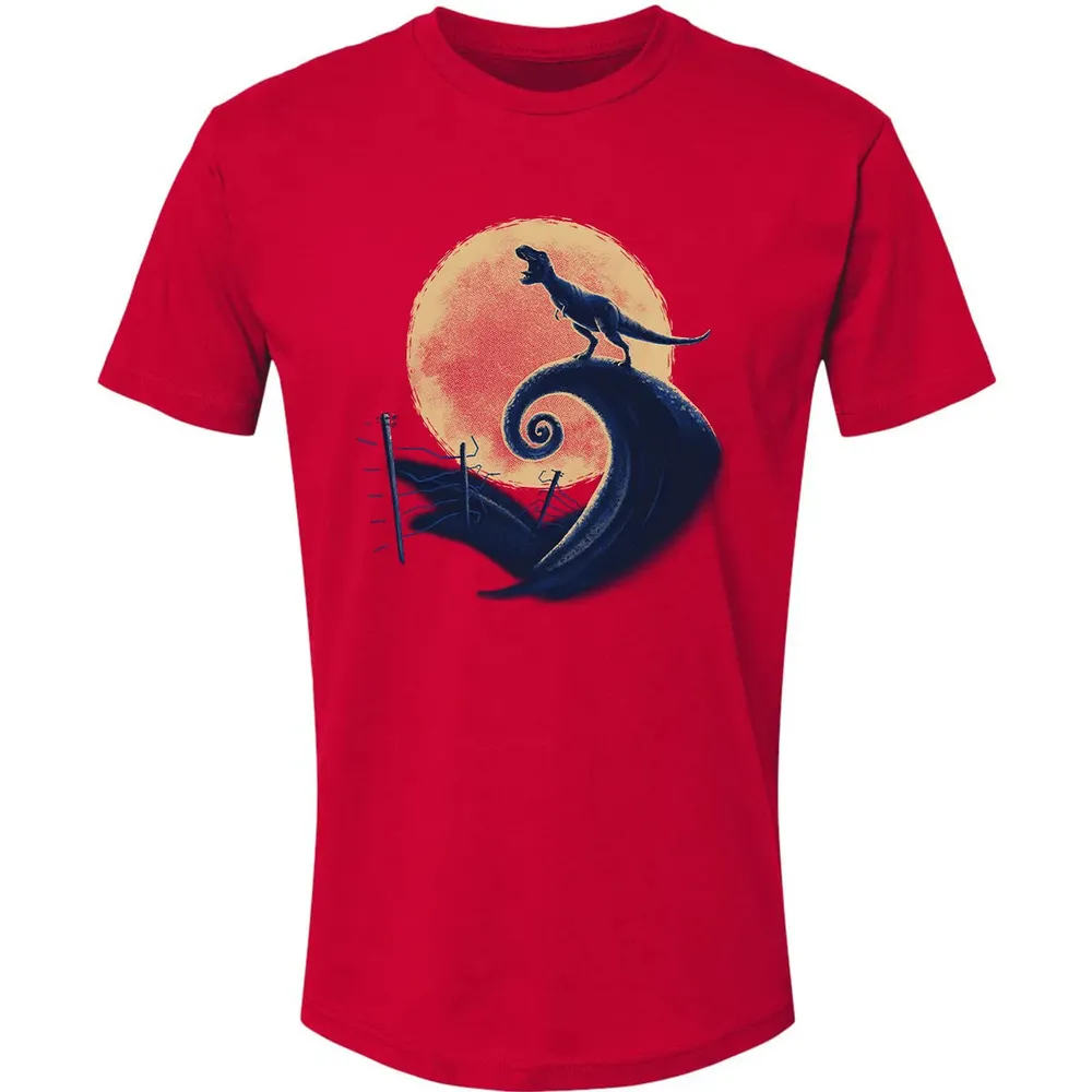 Dinosaur On Nightmare Premium Unisex T-shirt - 6