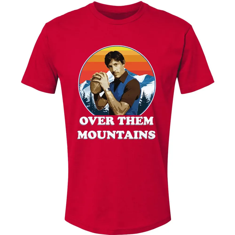 Over Them Mountains Premium Unisex T-shirt - 6