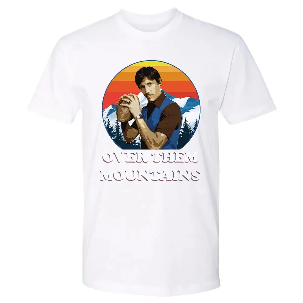 Over Them Mountains Premium Unisex T-shirt - 4