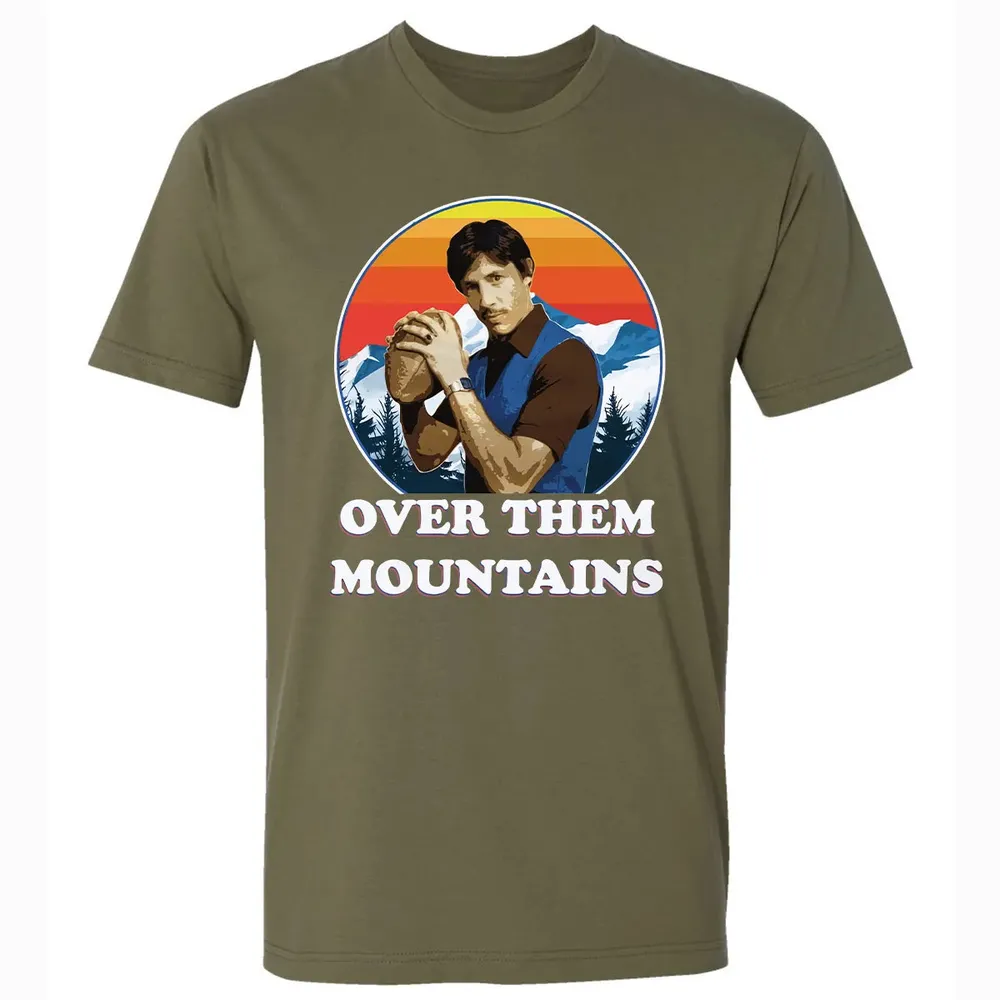 Over Them Mountains Premium Unisex T-shirt - 5